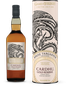 Game of Thrones Limited Edition Cardhu Gold Reserve House Targaryen Scotch Whisky