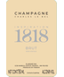 Charles Le Bel Inspiration 1818 Brut Champagne NV