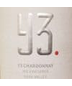 Y3 Chardonnay Jax Vineyards Napa Valley California White Wine 750 mL