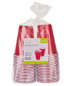 True Brands Party Cups Set of 50 Red Plastic