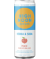 High Noon Vodka Soda Peach Can NV (24oz can)
