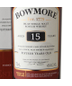 Bowmore Distillery - Single Malt Scotch Whisky 15 Year Old (750ml)