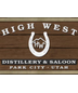 High West Distillery Bourbon Straight Whiskey & Double Rye with 2 Glasses Gift Set