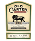 Old Carter Straight Rye Barrel Strength Small Batch #10