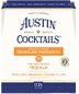 Austin Cocktails - Sparkling Bergamot Orange Margarita 4pk (250ml 4 pack Cans)