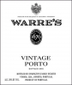 Warres Vintage Port 1985 Rated 91WS