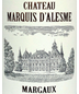 2016 Chateau Marquis d'Alesme Becker Margaux Rouge