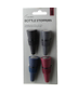 Rabbit Wine Bottle Stoppers 4-Pack &#40;Assorted Colors&#41;