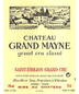 1990 Chateau Grand Mayne St. Emilion