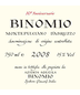 2016 Binomio Montepulciano D'abruzzo 750ml
