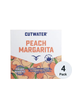 Cutwater Peach Margarita Sn 12oz