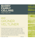 2021 Barry Family Cellars Gruner Veltliner