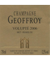 2014 Champagne R. Geoffroy Champagne 1er Cru Brut Volupte 750ml