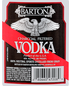 Barton Distilling Company - Charcoal Filtered Vodka (1L)
