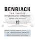 2012 BenRiach Years Old The Twelve Three Cask Matured Speyside Single Malt Scotch Whisky year old