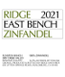 Ridge Zinfandel East Bench 750ml - Amsterwine Wine Ridge California Red Wine Sonoma County