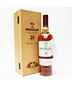 The Macallan Sherry Oak 25 Year Old Single Malt Scotch Whisky, Speyside - Highlands, Scotland [maroon ribbon, label issue] 24F0504