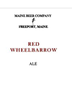 Maine Beer Company Red Wheelbarrow Ale