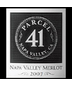 2018 Parcel 41 - Merlot Napa Valley (750ml)