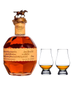 Blanton's Single Barrel Red Takara Japanese Edition Bourbon Whiskey & Glencairn Whiskey Glass Set