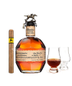 Blanton's Original Single Barrel Bourbon with Glencairn Glass Set & Cigar