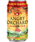Angry Orchard - Peach Mango Hard Fruit Cider (6 pack cans)