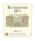 Rutherford Hill Merlot Napa Valley 750ML - Amsterwine Wine Rutherford Hill California Highly Rated Wine Merlot