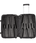 VinGardeValise Twelve Bottle Grande Wine Carrier Silver Luggage