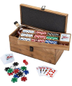 Foster & Rye Poker & Liquor Box Set