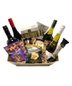 Deluxe 4 Bottle Gift Basket