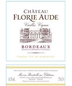 2022 Chateau Florie Aude - Bordeaux Blend (750ml)