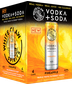 White Claw Pineapple Vodka Soda 4-pack Cans 12 oz