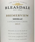 2015 Bleasdale Bremerview Shiraz *3 bottles left*