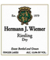 2017 Hermann J. Wiemer - Riesling Dry Finger Lakes (750ml)