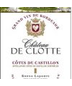 Chateau de Clotte Cotes de Castillon French Red Bordeaux Wine 750 mL