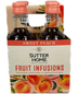 Sutter Home - Sweet Peach Fruit Infusions 4-Pack (4 pack 187ml)