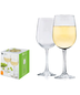 Libbey Manzoni Four White Wine Glasses