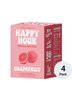 Happy Hour Grapefruit 4pk 12oz