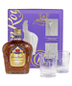 Crown Royal Whiskey Gft Pk W/ 2 Glasses Canadian 750ml