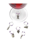 Charming Winery Pewter (wine Charms 6 Per Pack)