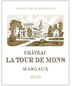 2016 Chateau La Tour De Mons Margaux Cru Bourgeois 750ml