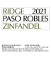 Ridge - Zinfandel Paso Robles Dusi Ranch (750ml)