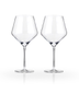 Raye Crystal Burgundy Glasses (Set of 2)