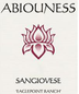 Abiouness Eaglepoint Ranch Sangiovese