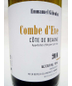 2016 Domaine Emmanuel Giboulot Combe d'Eve Cote de Beaune Blanc