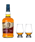 Buffalo Trace Bourbon & Glencairn Whiskey Glass Set