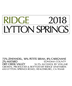 2021 Ridge Vineyards Lytton Springs ">