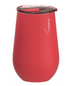 Rabbit - Wine Tumbler With Lid - Coral