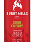 Burnt Mills Cider Sour Cherry 4 pack 16 oz. Can