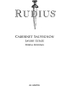 2016 Rudius Cabernet Sauvignon Savory Estate 750ml
